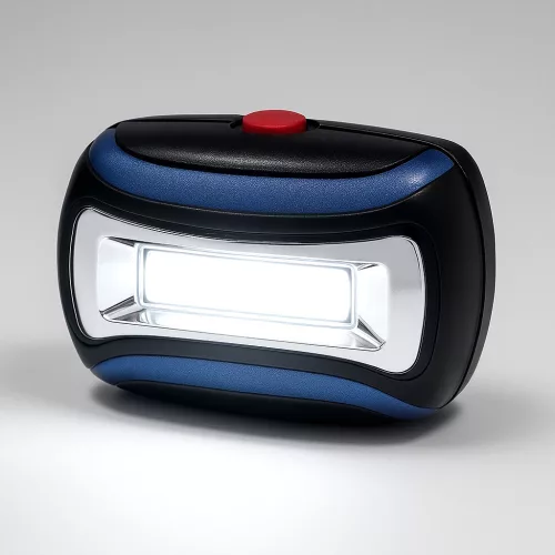 COB LED mini fejlámpa - hordozható, 3 üzemmódú, vízálló, szabadtéri használatra