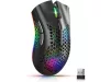 Akkus Vezeték nélküli gamer egér RGB világítással, állítható DPI, tölthető