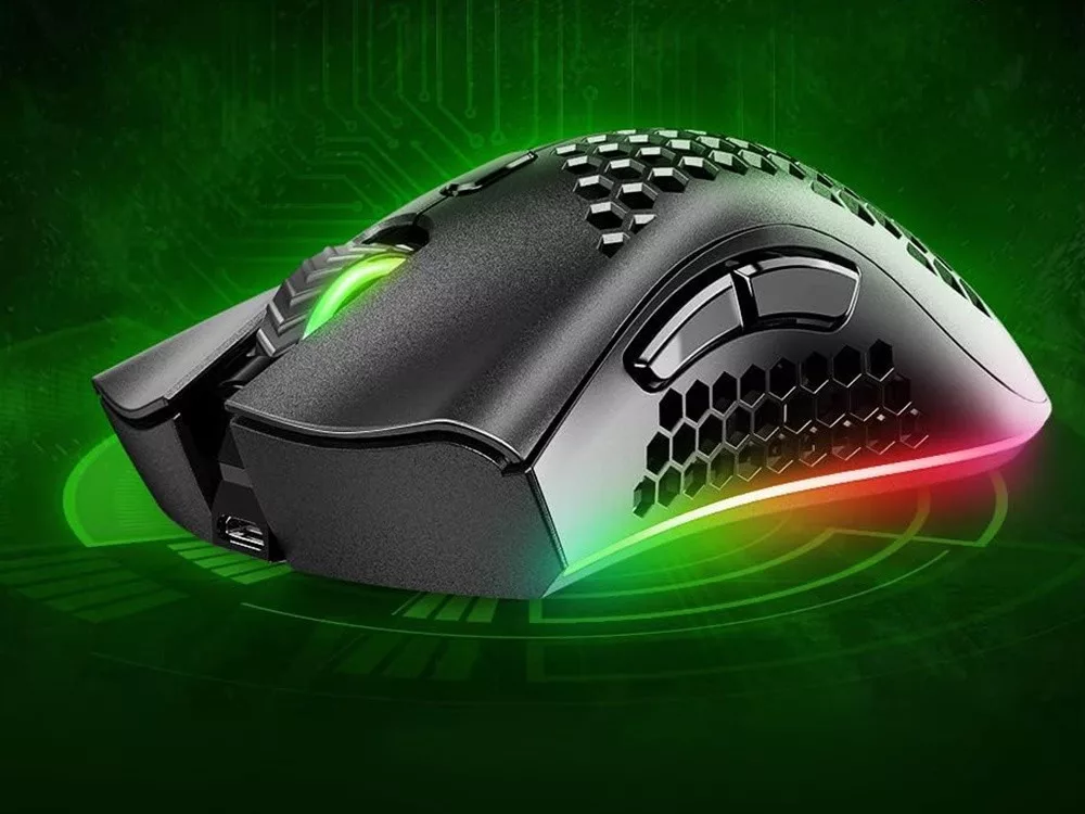 Vezeték nélküli gamer egér – RGB világítással