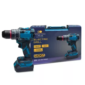   Zentron 13 mm brushless akkus fúró-csavarozó, 2×1,5Ah akkumulátor, fém tokmány