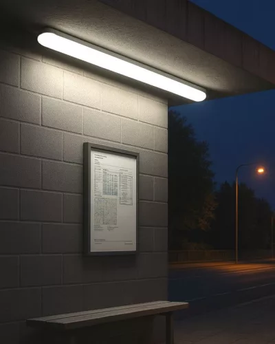 Ipari LED Lámpatest 36W, IP65 Por- és Nedvességálló, 120 cm (Tri-Proof)