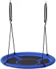 Fészekhinta 100 cm - kék, függeszthető kerti hinta 100 kg terhelhetőséggel