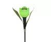 Napelemes kerti lámpa tulipán forma 31 cm, leszúrható, hideg fehér, IP44, LED