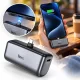 HOCO PD 20W powerbank 5000 mAh, USB-C, kompakt külső akkumulátor, fekete