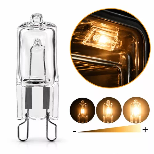 Sütőizzó G9 halogén 40W, 490 lm, 2700K, 300°C hőálló, dimmelhető