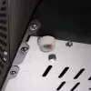 Elektromos jégkészítő 12 kg/24h, gyors jég adagoló, LCD, időzítő, fekete inox
