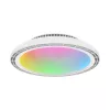 Mennyezeti Lámpa Ventilátorral, RGB + 3CCT, 24W, 2100 lm, 45 cm, Távirányítóval
