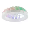 Mennyezeti Ventilátoros Lámpa 30W Állítható Színhőmérséklet, Távirányító, 54 cm