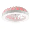 Mennyezeti Ventilátoros Lámpa 30W Állítható Színhőmérséklet, Távirányító, 54 cm