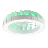 Mennyezeti Ventilátoros Lámpa 30W Állítható Színhőmérséklet, Távirányító, 54 cm