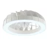 Mennyezeti Ventilátoros Lámpa 30W Állítható Színhőmérséklet, Távirányító, 54 cm