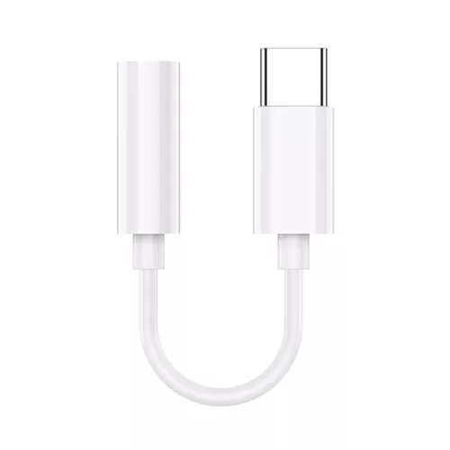 USB-C - 3,5 mm Jack audio adapter, fehér JC015