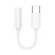 USB-C - 3,5 mm Jack audio adapter, fehér JC015