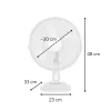 Asztali ventilátor 40 W - 30 cm lapátátmérő, 3 fokozat, oszcilláló, fehér