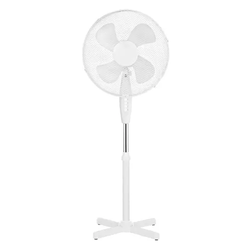 Álló ventilátor állítható magasság, oszcilláló, 3 sebességfokozat, fehér