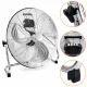 Ipari padlóventilátor 50 cm - 130 W, fém kivitel, 3 sebességfokozat