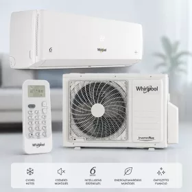   Whirlpool 9000 BTU Inverteres Split Klíma - A++ Energiaosztály, R32 Hűtőközeg