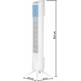   Álló oszlopventilátor 50 W 3 Sebesség, Oszcilláció, Idozíto, csendes muködés
