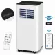 Mobil Klíma 2,6 kW (9000 BTU) WiFi, Hűtés, Ventilátor és Páramentesítés