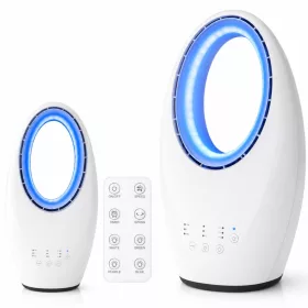   Lapát Nélküli Oszlopventilátor 60 W 90° Oszcilláció, Távirányító, Érintőpanel,