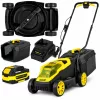 CoreX akkumulátoros fűnyíró szénkefe nélküli kefe nélküli motor, 32cm 4,0Ah akku