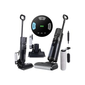   Akkumulátoros Álló Mosó-Porszívó Öntisztító, 200W BLDC, 2in1 Porszívó és Felmosó