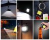 Multifunkciós mini COB LED lámpa – USB-s, kulcstartó, sörnyitó, mágneses