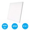 LED panel 45W 2in1 595 x 595 4000K falon kívüli / beépíthető (természetes fehér)