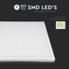 LED panel 45W 595×595 mm 4000K 2in1 falon kívüli / beépíthető, természetes fehér