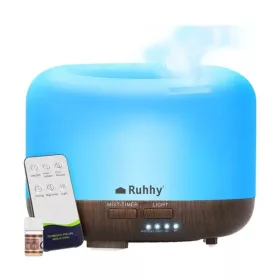   Led aroma diffúzor távirányítóval 4in1 aromaterápiás párologtató, illatosító