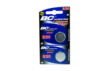 BC Lithium Max Button Cell CR2016 3V B2