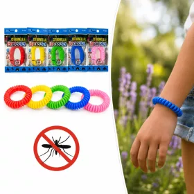   Citronella illatú rovarriasztó karkötő - akár 120 órás védelem