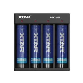   Xtar akkumulátor töltő MC4S 4 darab lithium akkumulátorhoz