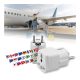 Univerzális utazó travel adapter, 10A, 250V, Schuko csatlakozóval