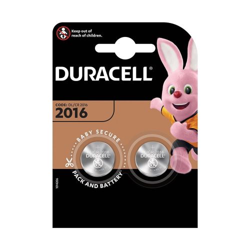 Duracell Button Cell Lithium CR2016 (3V) B2