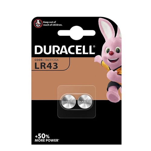 Duracell Button Cell Alkaline AG12 / LR43 (1,5V) B2
