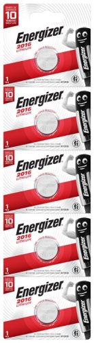  Energizer CR2016 Kiosk Lithium Button Battery 3V B5