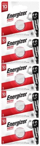 Energizer CR2025 Kiosk Lithium Button Battery 3V B5