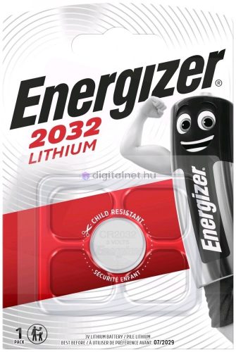 Energizer CR2032 Lithium Gombelem 3V B1