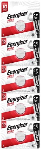 Energizer CR2032 Kiosk Lithium Gombelem 3V B5