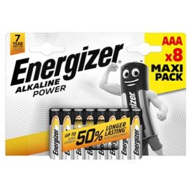 Energizer Alkaline Power Alkáli Tartós Mikro Elem AAA B8