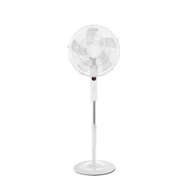   Álló ventilátor, Zelux 50W, 3 fokozat, időzítő, oszcilláló, 45 cm lapátátmérő,