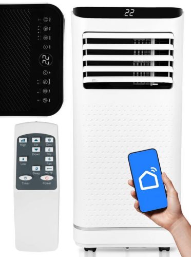 Mobil klíma 2,6kW 9000 BTU, 3 az 1-ben WiFi, LED, páramentesítő funkcióval
