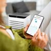 Mobil klíma 2,6kW 9000 BTU, 3 az 1-ben WiFi, LED, páramentesítő funkcióval