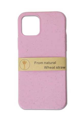 ECO2 ZEROWASTE IPHONE 12 / 12 PRO 6.1 TERMÉSZETES ALAPANYAGÚ TOK RÓZSASZÍN