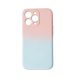TJ SZÍNÁTMENETES IPHONE 13 PRO 6.1 GUMIS TPU TOK RÓZSASZÍN-KÉK
