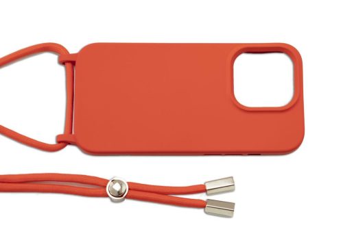 YOOUP CORD IPHONE 13 PRO 6.1 ZSINÓROS TPU TOK PIROS