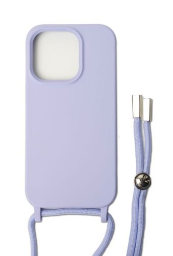 YOOUP CORD IPHONE 14 6.1 ZSINÓROS TPU TOK LILA