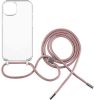 YOOUP CORD IPHONE 14 PRO MAX 6.7 ZSINÓROS TPU TOK CLEAR-ROSE GOLD