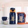 TUMBY Double-walled Bear children's thermos with digital display, 500ml